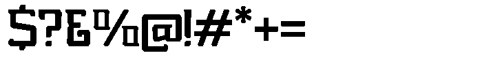 Nikkei Punk Medium Font OTHER CHARS