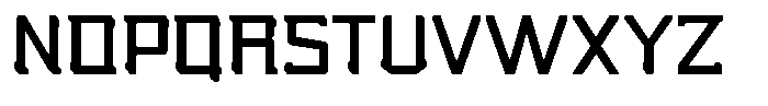 Nikkei Punk Medium Font UPPERCASE