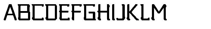 Nikkei Punk Regular Font UPPERCASE