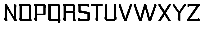 Nikkei Punk Regular Font UPPERCASE