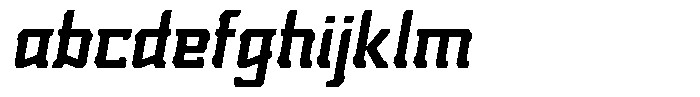 Nikkei Punk Semi Bold Oblique FONT