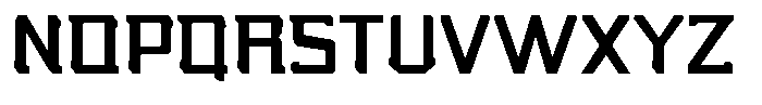 Nikkei Punk Semi Bold Font UPPERCASE