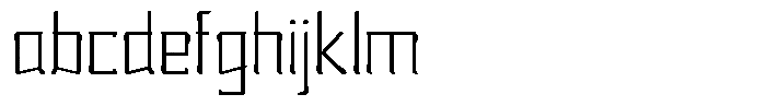 Nikkei Punk Thin FONT