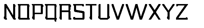 Nikkei Punk Variable Semi Bold Font UPPERCASE