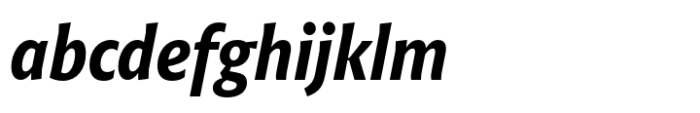 Niko Condensed Bold Italic FONT