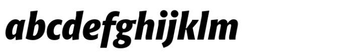 Niko Condensed Extrabold Italic FONT