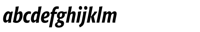 Niko Extra Condensed Bold Italic FONT