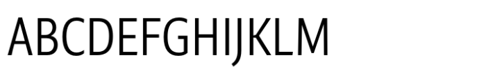 Niko Extra Condensed Light Font UPPERCASE