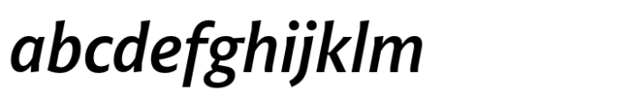 Niko Semibold Italic FONT