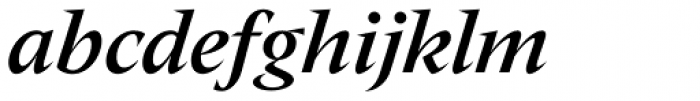Nikola Bold Italic Font LOWERCASE