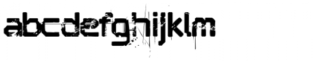Nikona X2 Font LOWERCASE