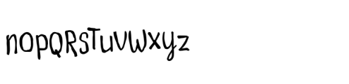Nillottemlixs Cyrillic Font LOWERCASE