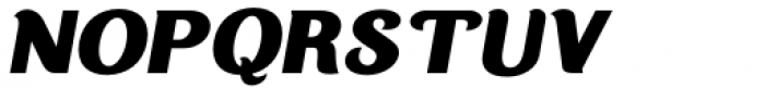 Nimba Bold Italic Font UPPERCASE
