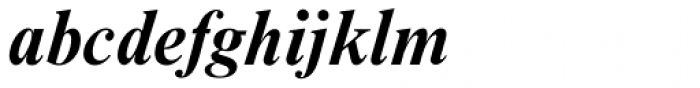 Nimbus Roman D Bold Italic Font LOWERCASE