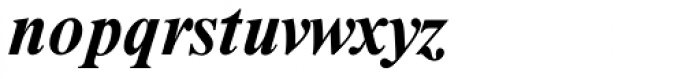 Nimbus Roman D Bold Italic Font LOWERCASE