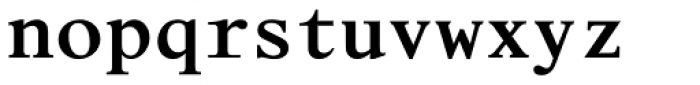Nimbus Roman Mono M Bold Font LOWERCASE