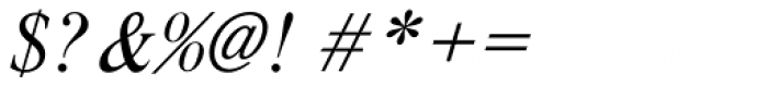 Nimbus Roman Mono M Italic Font OTHER CHARS