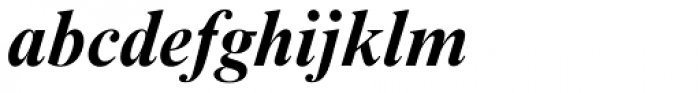Nimbus Roman No 9 Bold Italic Font LOWERCASE