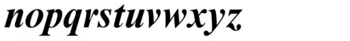 Nimbus Roman No 9 Bold Italic Font LOWERCASE