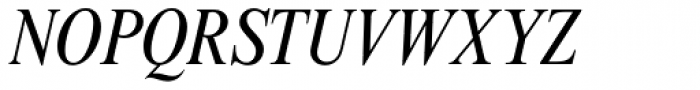 Nimbus Roman No 9 Cond Italic Font UPPERCASE