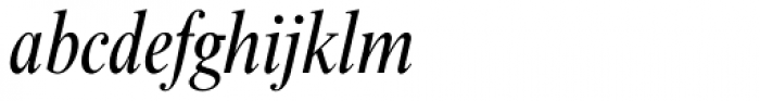 Nimbus Roman No 9 Cond Italic Font LOWERCASE