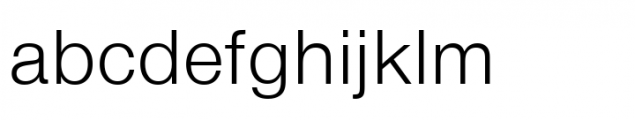 Nimbus Sans Arabic Light Font LOWERCASE