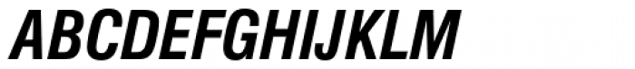 Nimbus Sans D Cond Bold Italic Font UPPERCASE