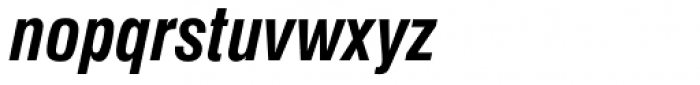 Nimbus Sans D Cond Bold Italic Font LOWERCASE