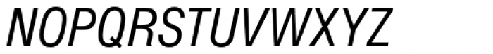 Nimbus Sans D Cond Italic Font UPPERCASE