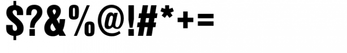 Nimbus Sans L Black Condensed Font OTHER CHARS