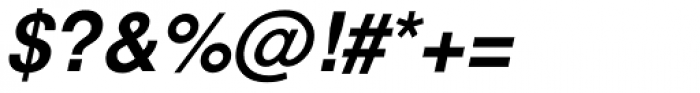 Nimbus Sans L Bold Italic Font OTHER CHARS