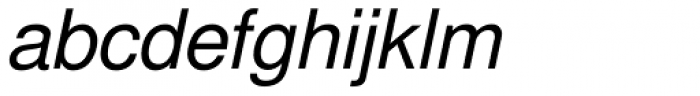 Nimbus Sans L Italic Font LOWERCASE