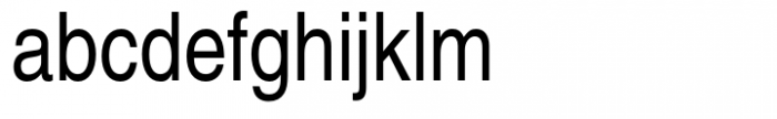Nimbus Sans L Regular Condensed Font LOWERCASE