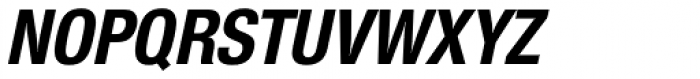 Nimbus Sans Novus Cond Bold Italic Font UPPERCASE