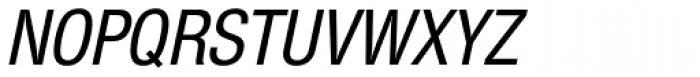 Nimbus Sans Novus Cond Medium Italic Font UPPERCASE