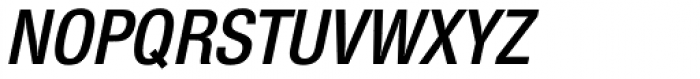 Nimbus Sans Novus Cond SemiBold Italic Font UPPERCASE