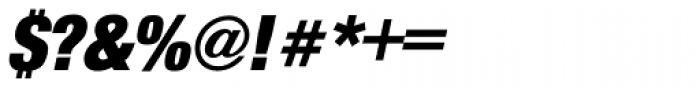 Nimbus Sans Novus UltraCond Italic Font OTHER CHARS