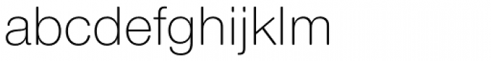 Nimbus Sans Round Light Font LOWERCASE