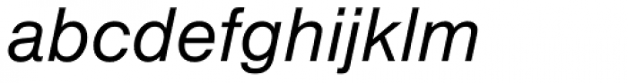 Nimbus Sans Thai Italic Font LOWERCASE