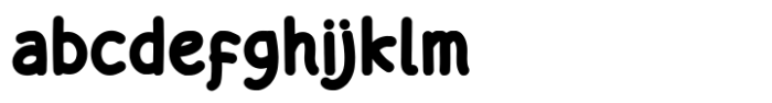 Nimid Font LOWERCASE