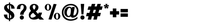 Nimora Bold Font OTHER CHARS