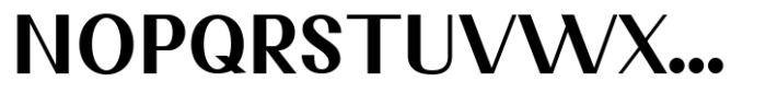 Nimora Bold Font UPPERCASE