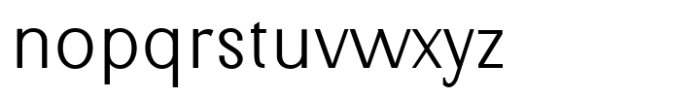 Nimora Extra Light Font LOWERCASE