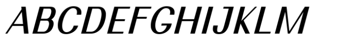 Nimora Medium Italic Font
