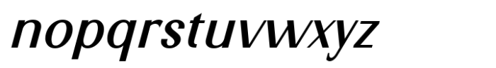 Nimora Medium Italic Font LOWERCASE