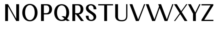 Nimora Medium Font UPPERCASE