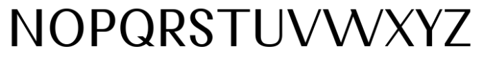 Nimora Regular Font UPPERCASE