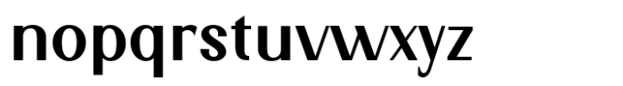 Nimora Semi Bold Font LOWERCASE