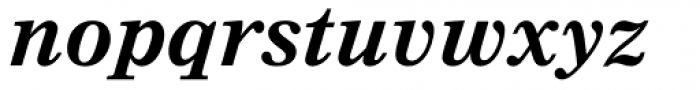Nimrod MT Bold Italic Font LOWERCASE