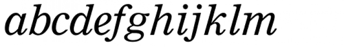 Nimrod MT Italic Font LOWERCASE